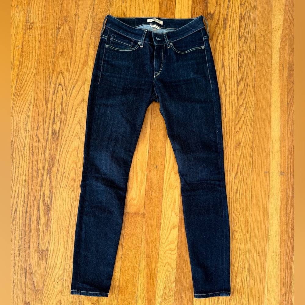 LEVIS Dark blue skinny jeans